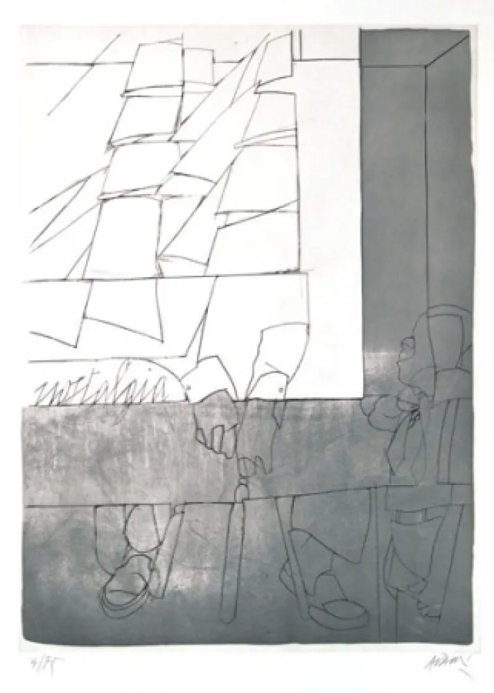 エッチングと　アクチアント Adami - Sans titre