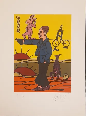 リトグラフ Adami - Sarasvati