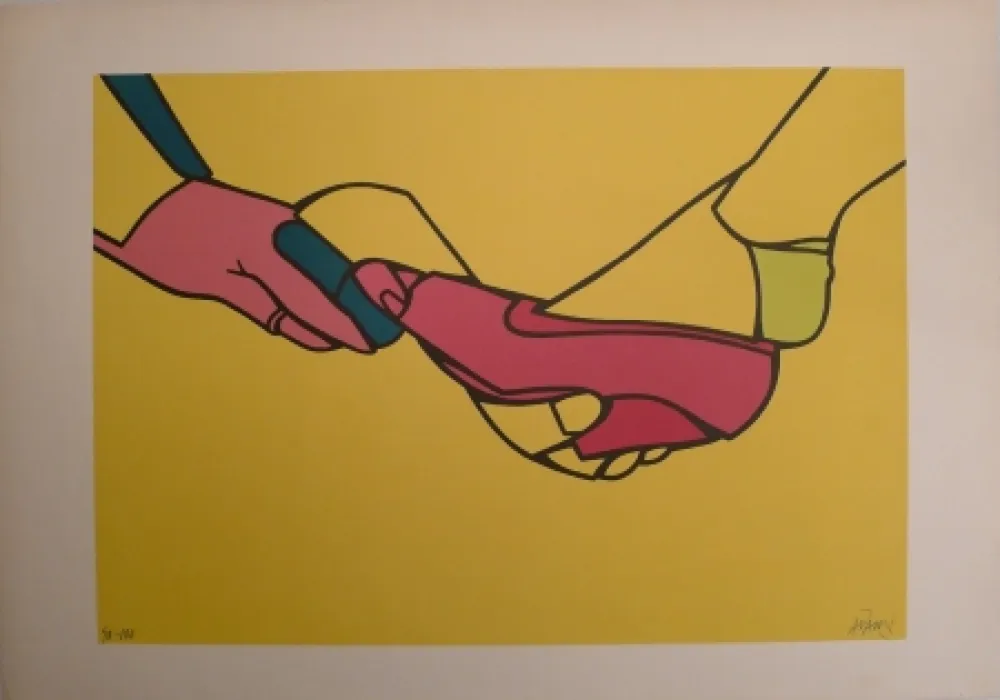 リトグラフ Adami - Sin Título