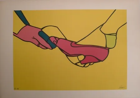 リトグラフ Adami - Sin Título