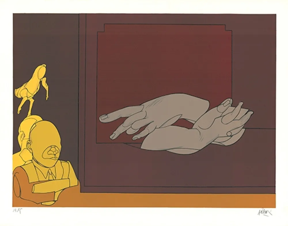 リトグラフ Adami - Song of Myself