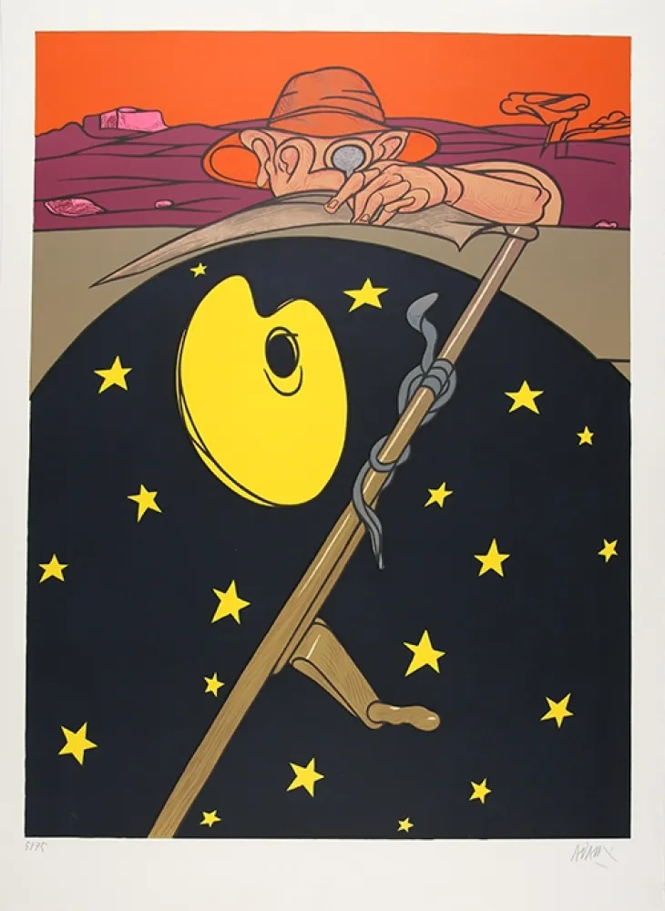 リトグラフ Adami - Still Life