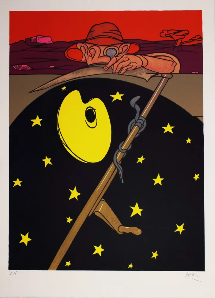 リトグラフ Adami - Still life