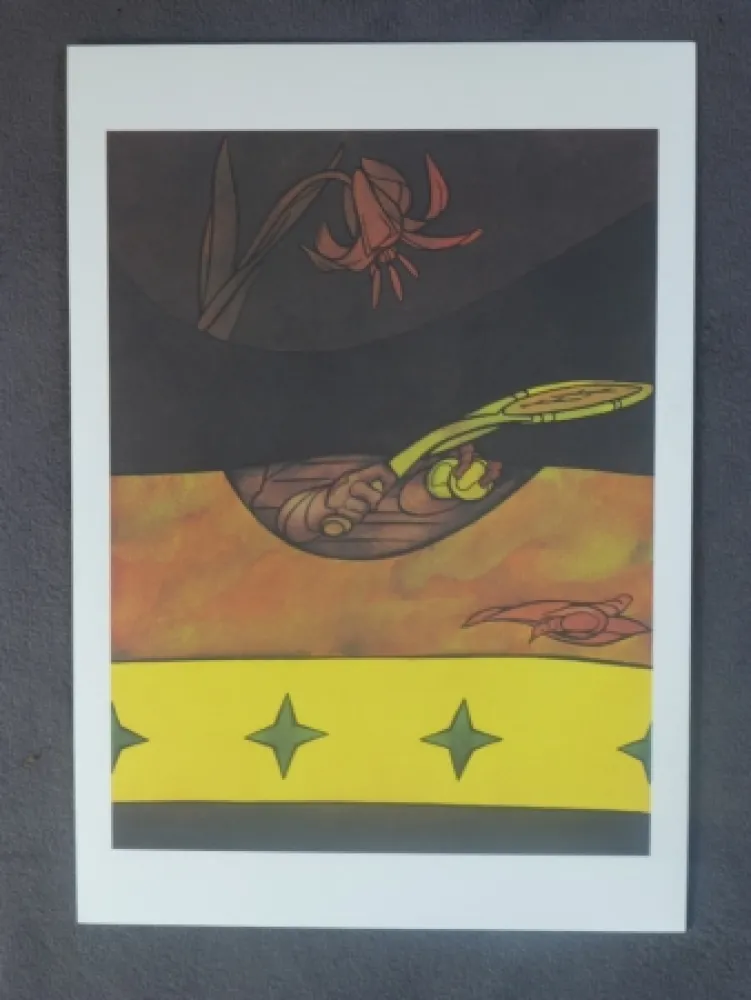 リトグラフ Adami - Tennis