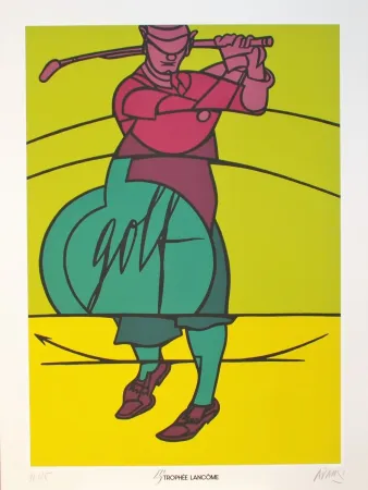 リトグラフ Adami - Trophée Lancôme