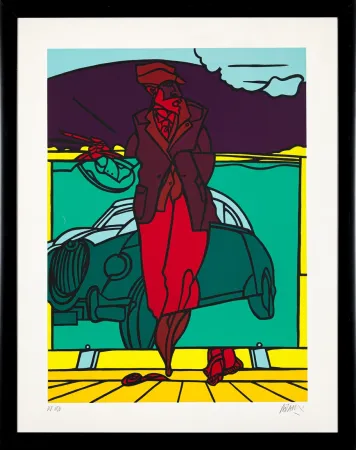 リトグラフ Adami - Untitled 