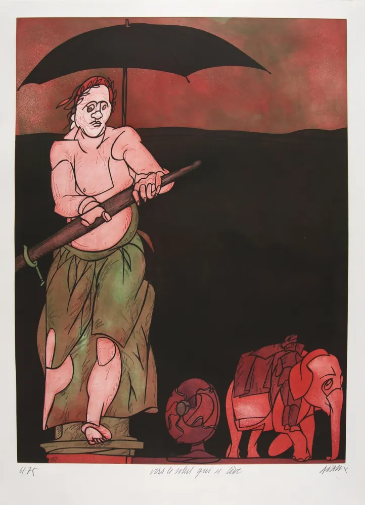 エッチングと　アクチアント Adami - Vers le soleil qui se lève 