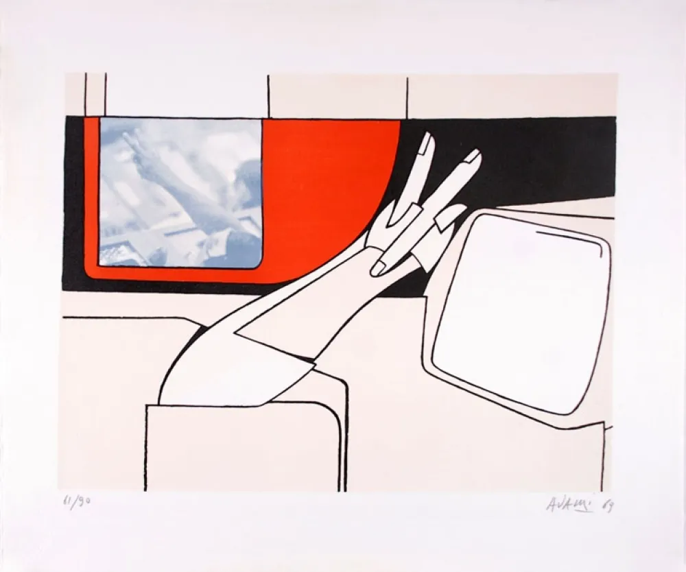 リトグラフ Adami - Victoire