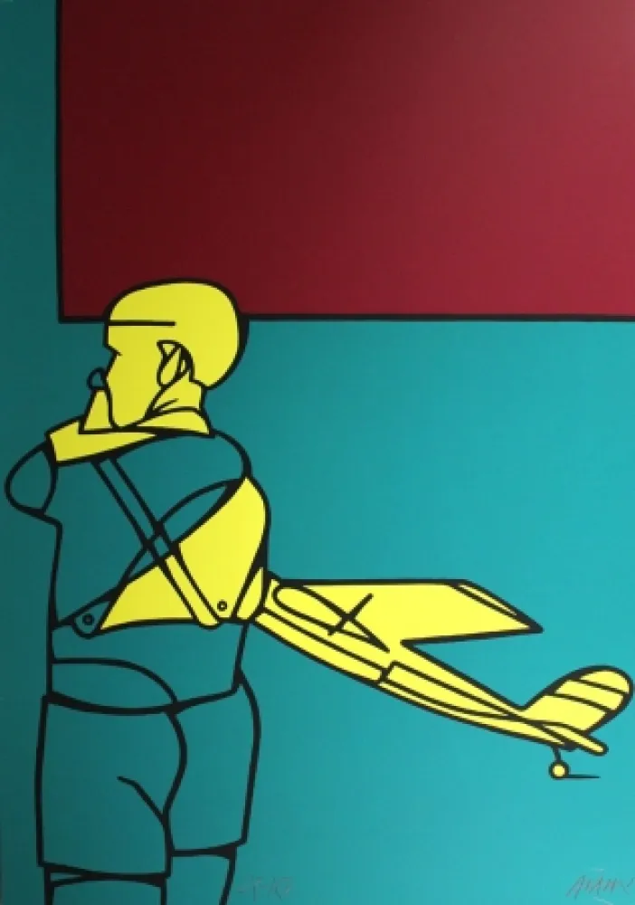 リトグラフ Adami - Zürich 1976 / 77