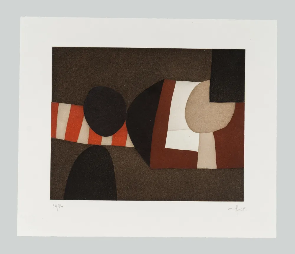 エッチングと　アクチアント Afro - L'invitation au voyage B