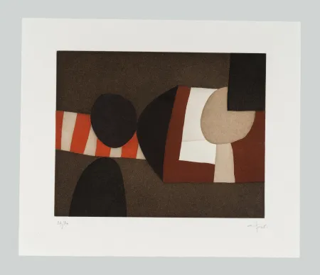 エッチングと　アクチアント Afro - L'invitation au voyage B