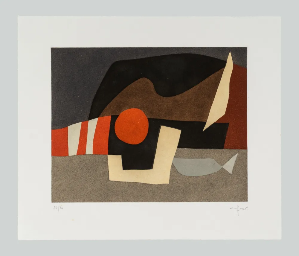 エッチングと　アクチアント Afro - L'invitation au voyage C