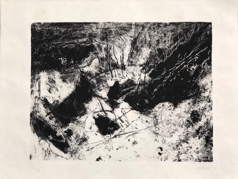 エッチング Afro - Sin titulo