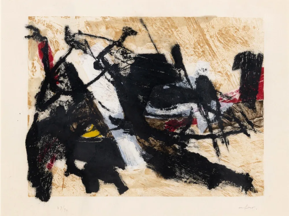 リトグラフ Afro - Solchiaro