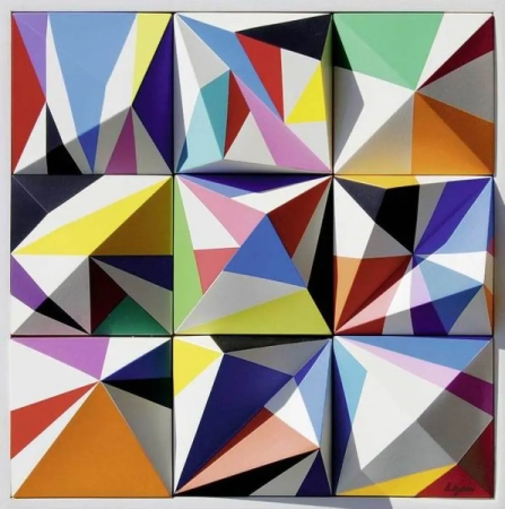 リトグラフ Agam - Andromedar IV