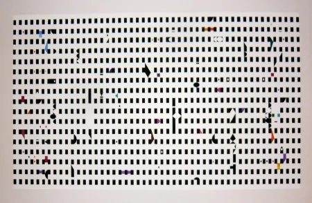 シルクスクリーン Agam - Composition 1