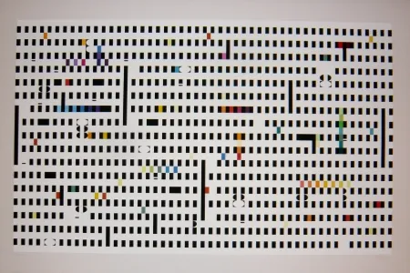 シルクスクリーン Agam - Composition 2