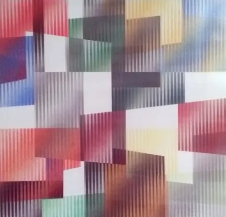 シルクスクリーン Agam - Geometric 3 Agam