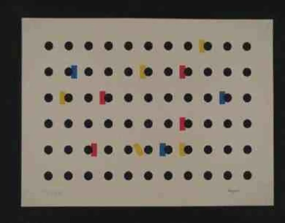 シルクスクリーン Agam - Sans titre