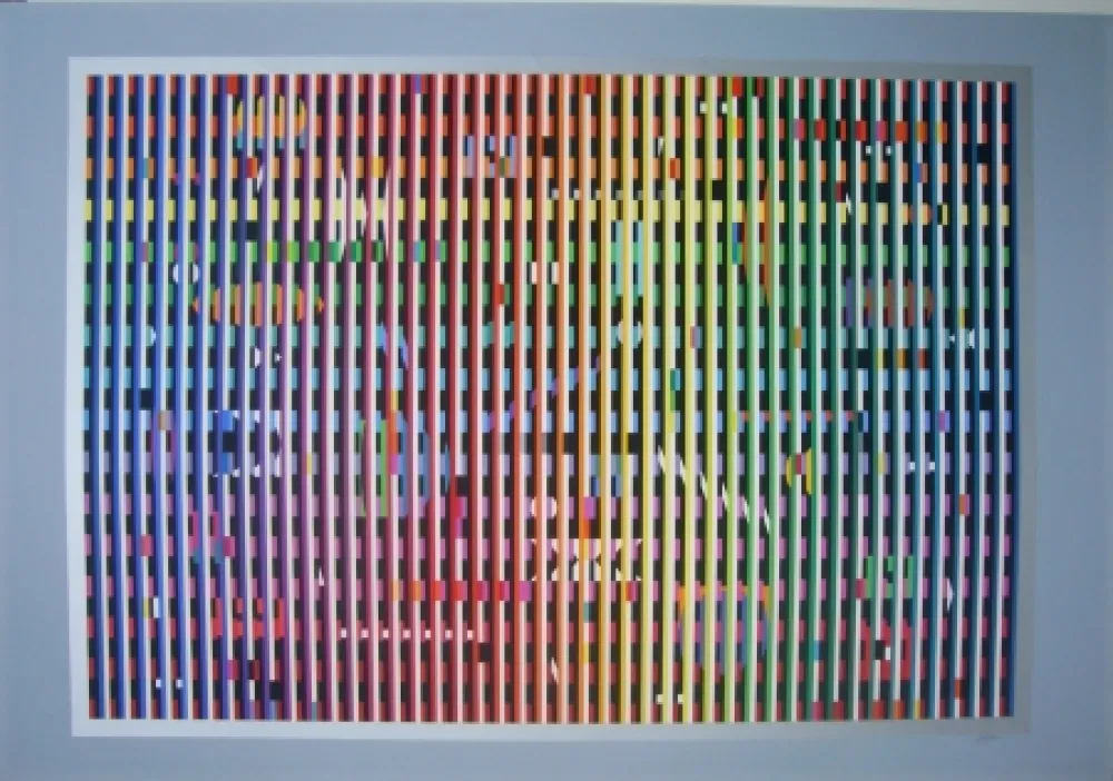 シルクスクリーン Agam - Sans titre