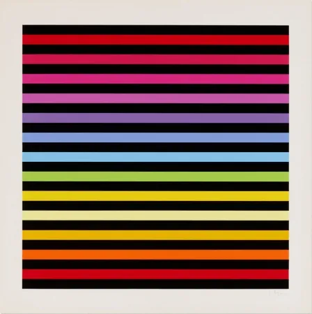 シルクスクリーン Agam - Solfège, Transformation, Fusion