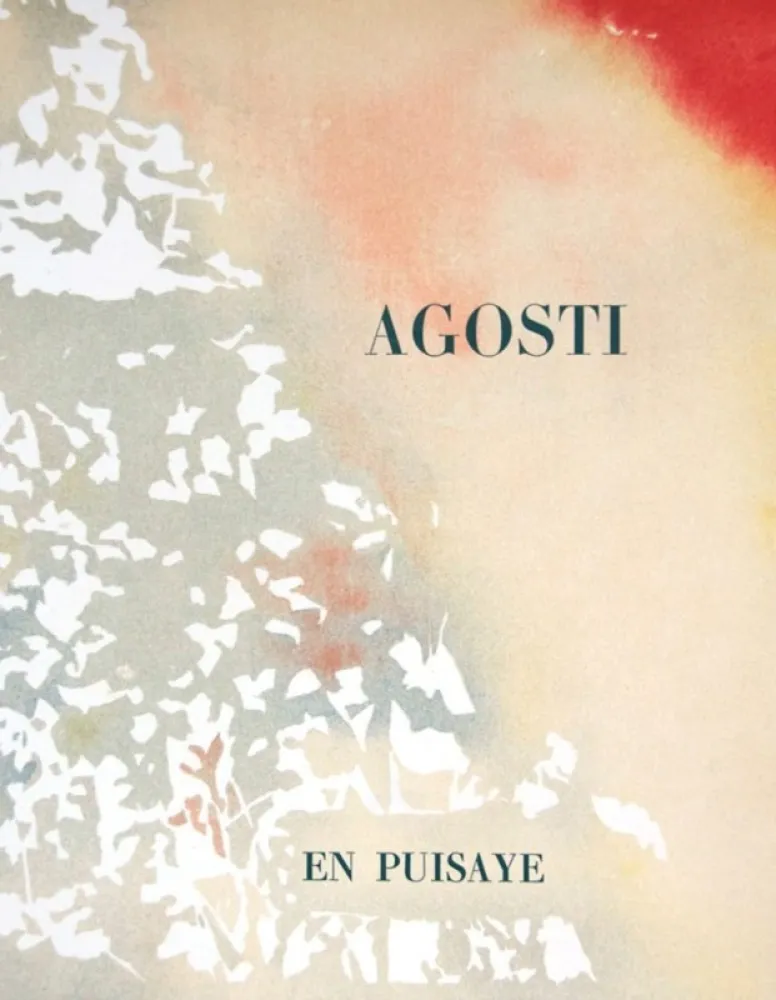 挿絵入り本 Agosti - Comme pour être un jardin