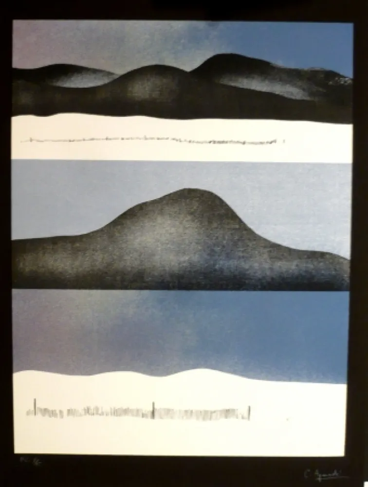 シルクスクリーン Aguadé - Analitica 10