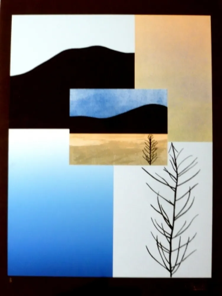 シルクスクリーン Aguadé - Analitica 5