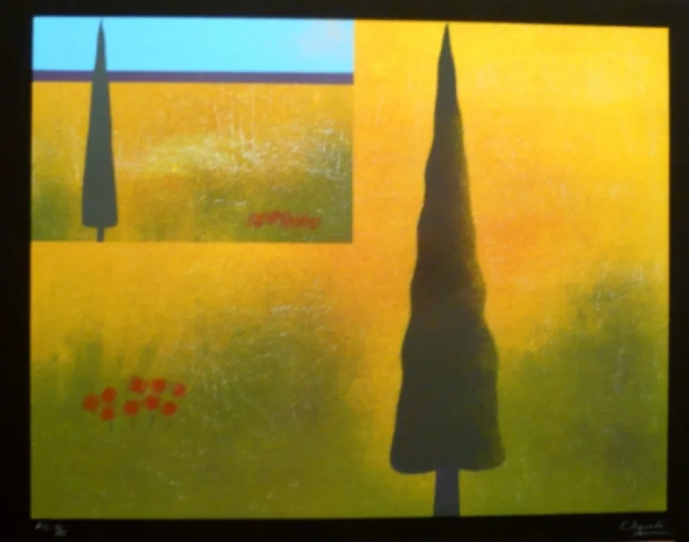 シルクスクリーン Aguadé - Analitica 9