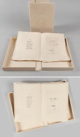 挿絵入り本 Aguayo  - Pierre Lecuire : SONNETS FUNÈBRES. 12 gravures de Femin Aguayo (1975)