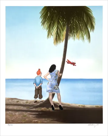 リトグラフ Ahlberg - In the Air II