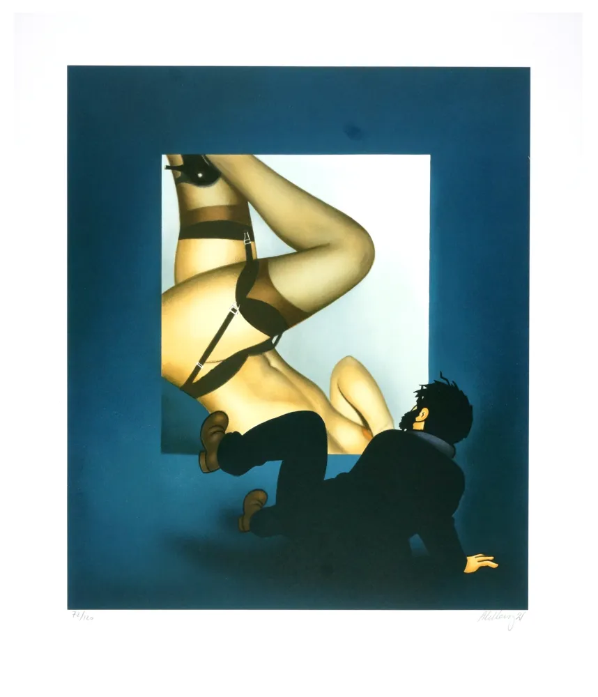 リトグラフ Ahlberg - The Fall