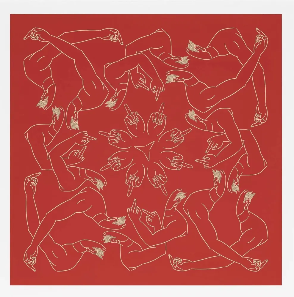 多数の Ai - Middle Finger