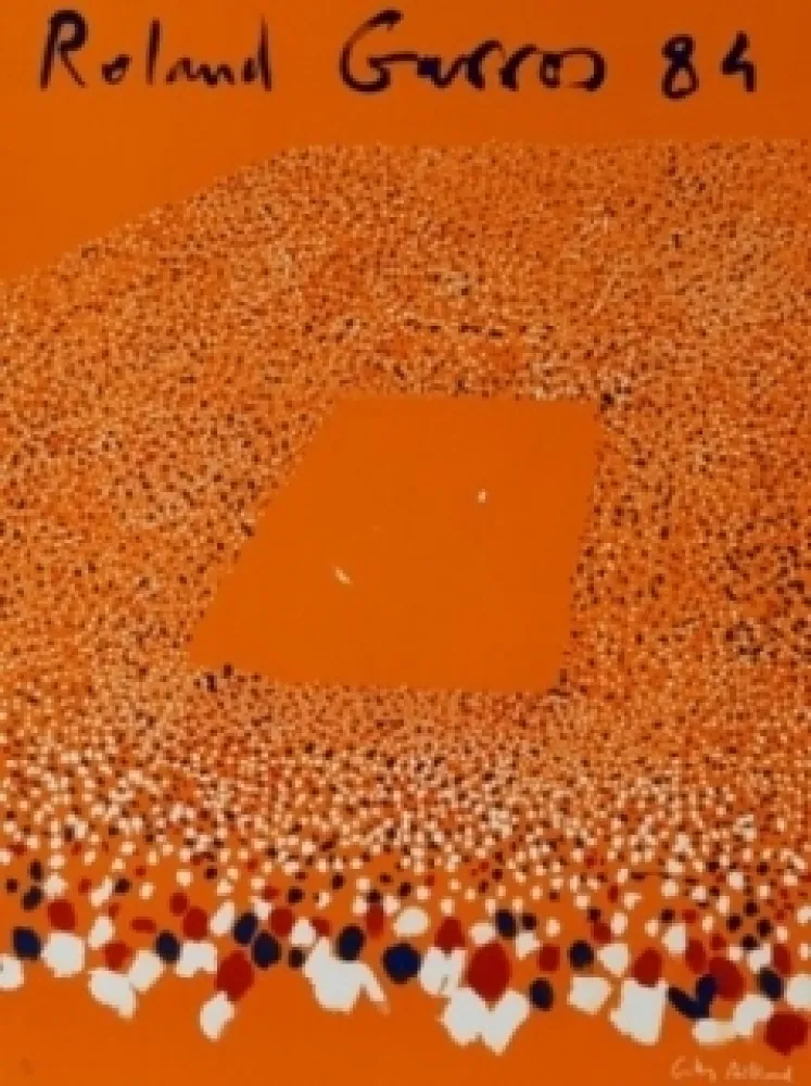 リトグラフ Aillaud - Roland Garros 84