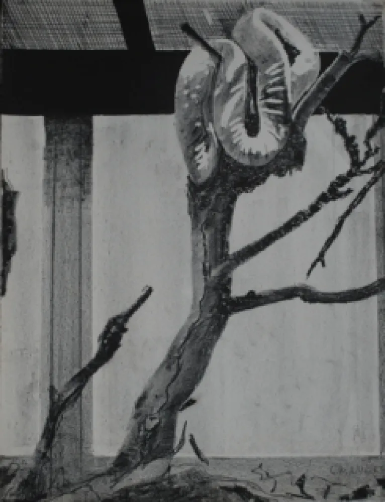 リトグラフ Aillaud - Serpent