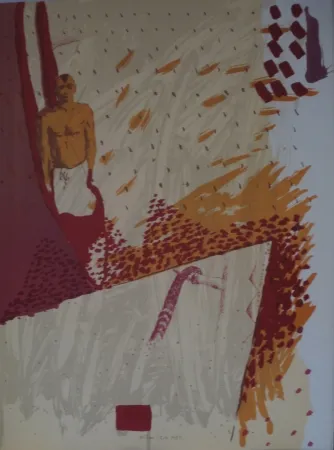 リトグラフ Alberola - Acteon fecit