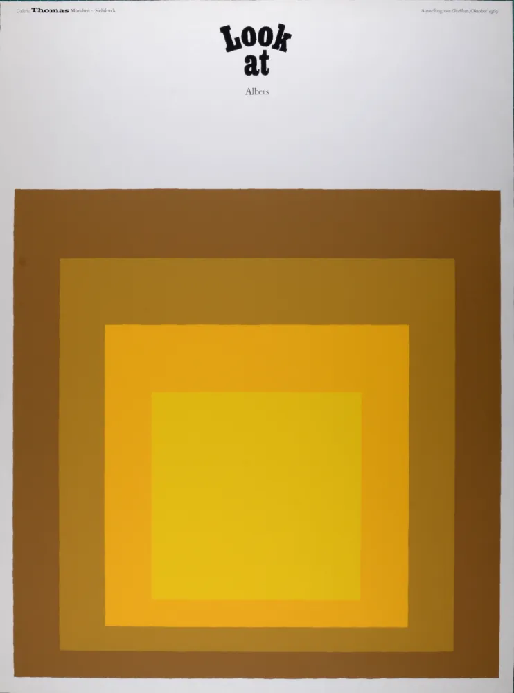 シルクスクリーン Albers - (After) Look at Albers, 1969