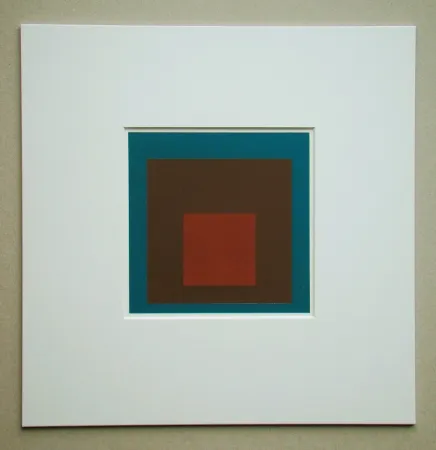 シルクスクリーン Albers - At Night, 1958