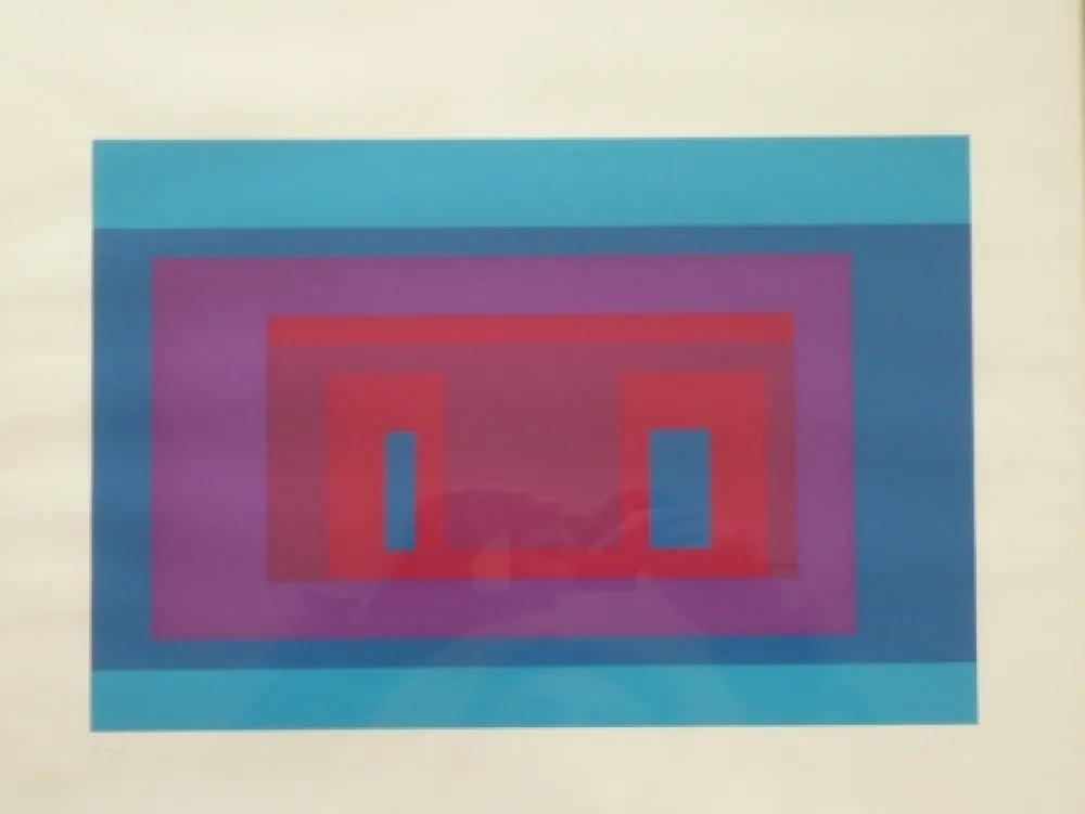 シルクスクリーン Albers - Composition