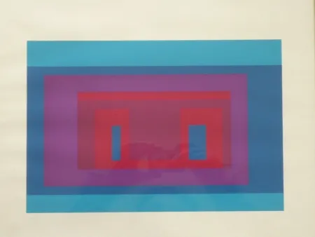 シルクスクリーン Albers - Composition