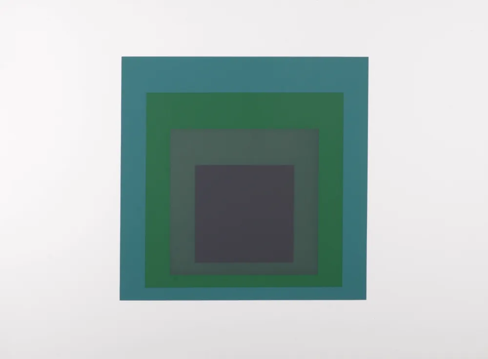 シルクスクリーン Albers - Formulation Articulation #A, 1972