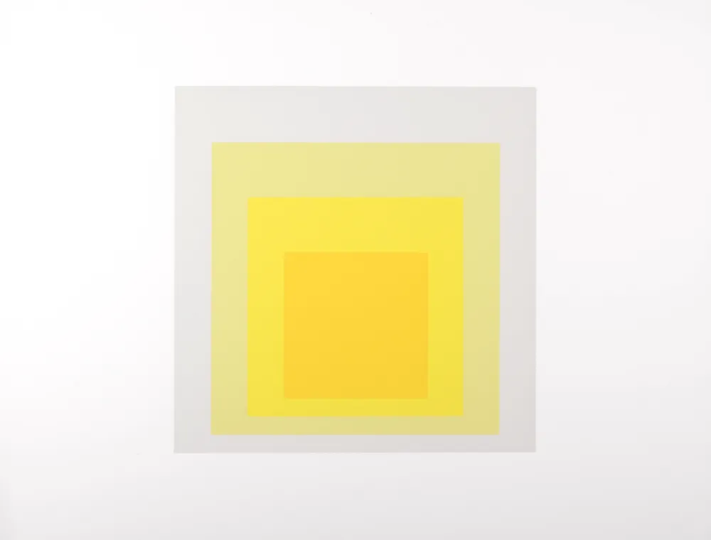シルクスクリーン Albers - Formulation Articulation #D, 1972