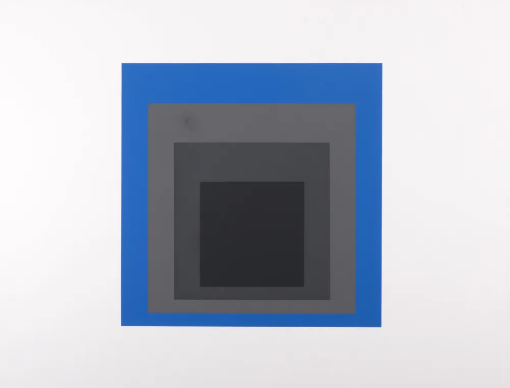 シルクスクリーン Albers - Formulation Articulation #E, 1972