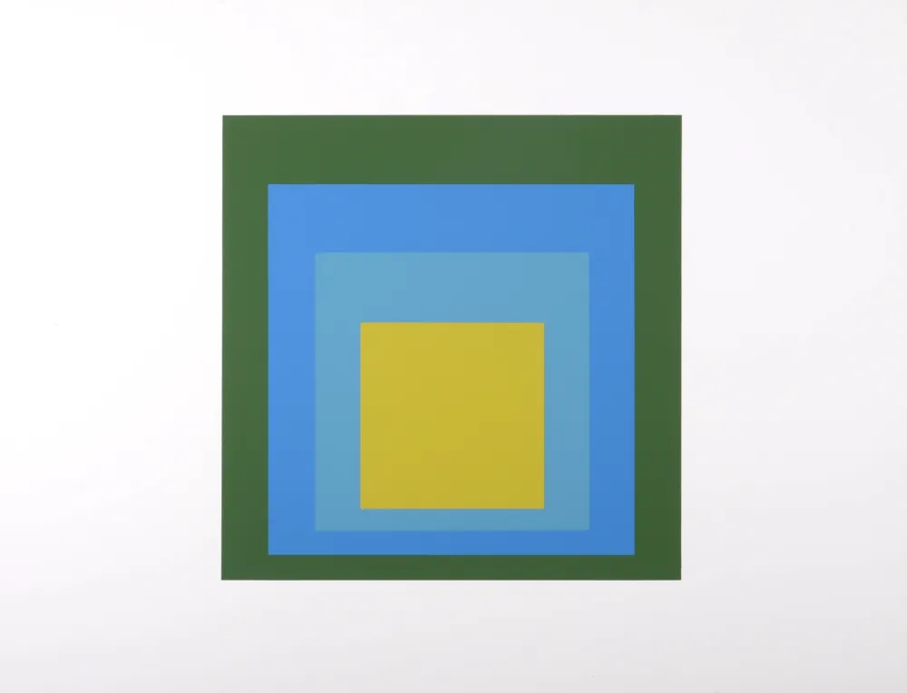 シルクスクリーン Albers - Formulation Articulation #H, 1972
