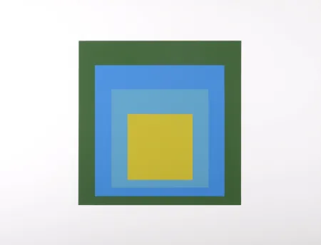 シルクスクリーン Albers - Formulation Articulation #H, 1972