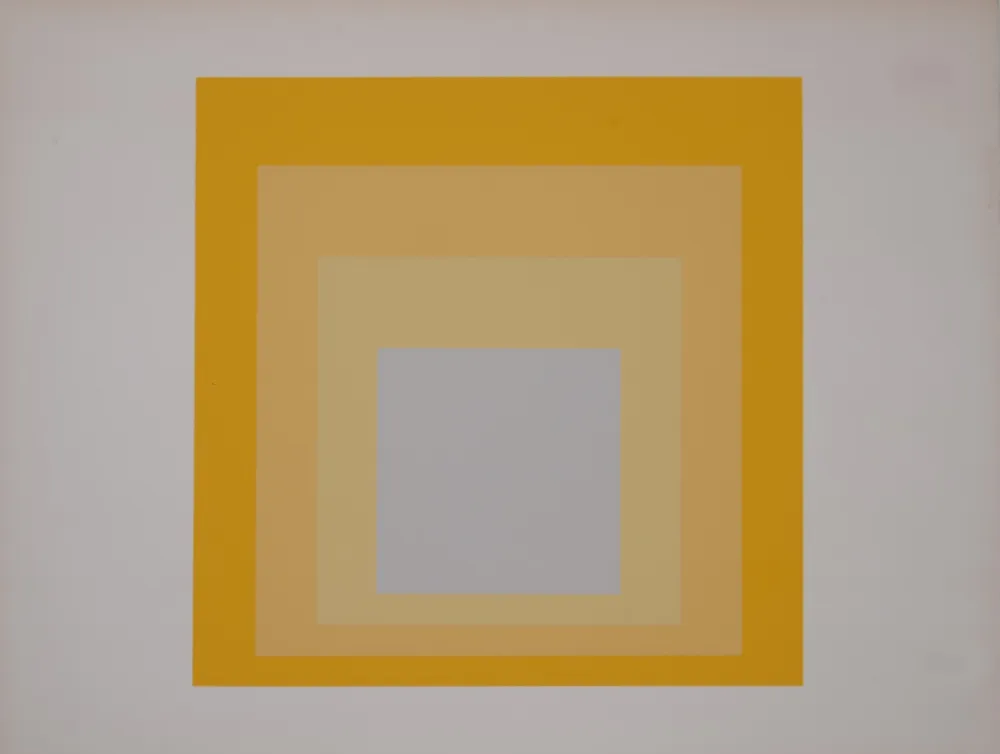 シルクスクリーン Albers - Formulation Articulation II (D), 1972