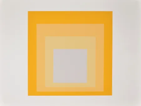 シルクスクリーン Albers - Formulation Articulation #K (Grand format), 1972