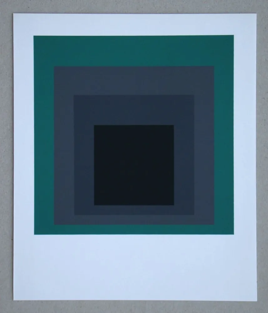 シルクスクリーン Albers - Grisaille and Patina