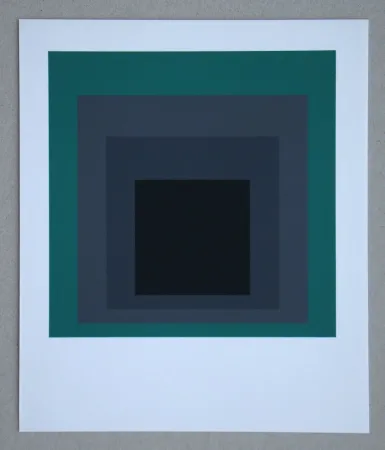 シルクスクリーン Albers - Grisaille and Patina