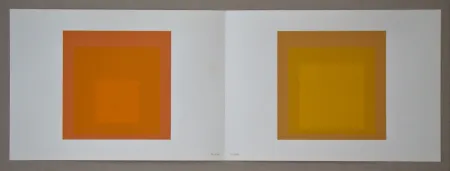 シルクスクリーン Albers - Homage to the Square